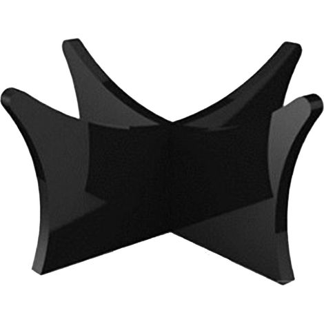 1 Support de balle en acrylique, design géométrique, bord lisse, pour basketball, football, volley-ball(Troisième trimestre : août) (1/5)