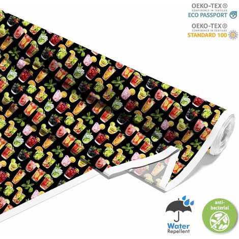 TESSUTI DECORATIVI PER ESTERNI OXFORD - Motivo Cocktail DX8305 (1/5)