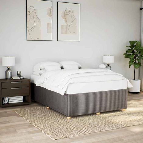 Giroletto senza Materasso Tortora 140x200 cm in Tessuto vidaXL (1/5)