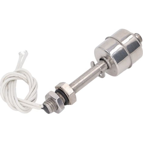 Interrupteur à flotteur de niveau d'eau, capteur de niveau de liquide en acier inoxydable, 5 MPa, course de 10 mm, 0-220 V (1/5)