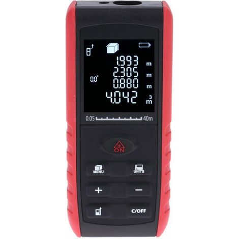 Telemetre Laser, Mesure De Volume Surfacique Avec Indication D'Angle, 40M (1/5)