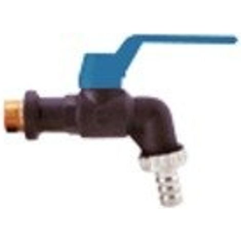 Nemo Go robinet de jardin manche long bleu type gardena 1/2m 16bar pp noir (1/3)