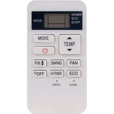 Nouveau RAS-07BKV-E Télécommande de Remplacement RAS-07BKV-E Air Conditioner Télécommande pour Toshiba AC A/C RAS-137SKV-E6 RBC-ASX11E-C RAS-07BKV-E RAS-077SKV-E6 RAS-107SKV-E6 Remote Controller- (1/4)