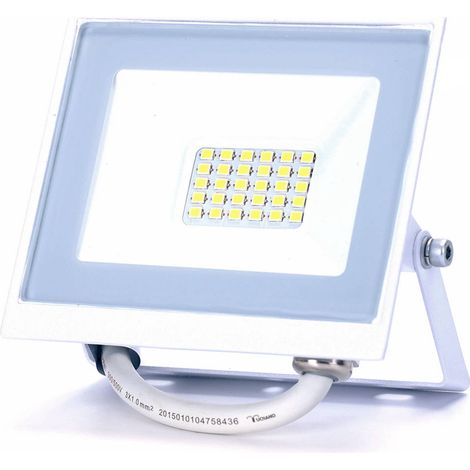 Faro proiettore Led Slim 20W Bianco da esterno IP65 Bianco freddo 6500K Aigostar (1/5)