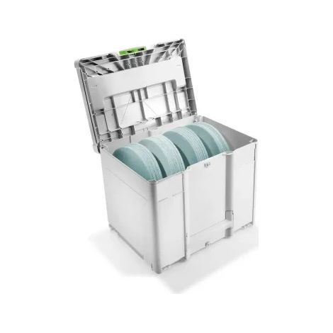Festool SYS-STF D225 GR NET-Set Kit dischi abrasivi Granat Net 225 mm in Systainer 100 Pz.
