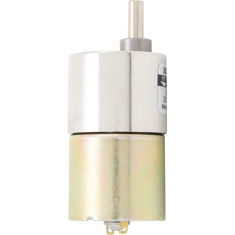 Gleichstrom-Untersetzungsmotor mit Halterung, CW/CCW, hohes Drehmoment für CNC-Werkzeugmaschinen, 24 V, XD-37GB, 205 U/min (1/5)