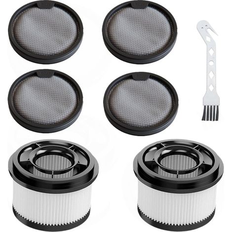 Lntyq 7er-Pack Filter mit Reinigungsbürste, Zubehör für Dreame T10 T20 T30 Staubsauger, kompatibel mit Dreame V12S V16S G9 G10 Staubsaugern, kompatibel mit Roboterstaubsaugern (1/5)