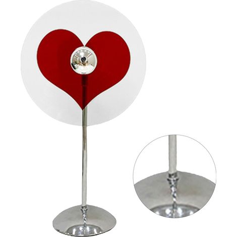 Lampadaire projecteur en forme de coeur 4W douce chaleur rotatif 360 degrés décoration lumineuse ambiante (1/5)