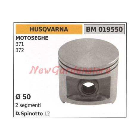 Pistone motosega 371 372 Ø50mm HUSQVARNA 019550