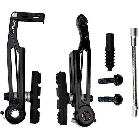 Kit de freins pour vélo pliant, type V à bras long, patins de frein V réglables pour vélos, 14/16/18 pouces à 16/18/20 pouces (1/5)