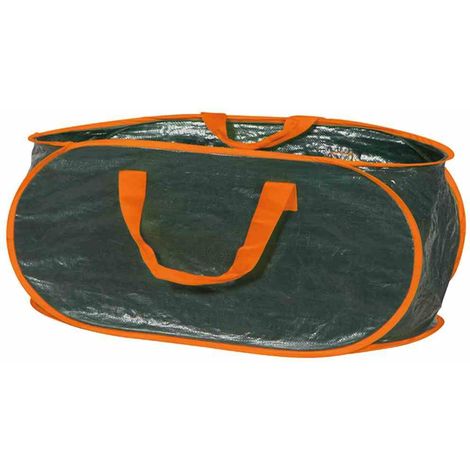 Pop-Up Gartensack 110L, oval, Polyethylen 80x37x37 cm (1/3)