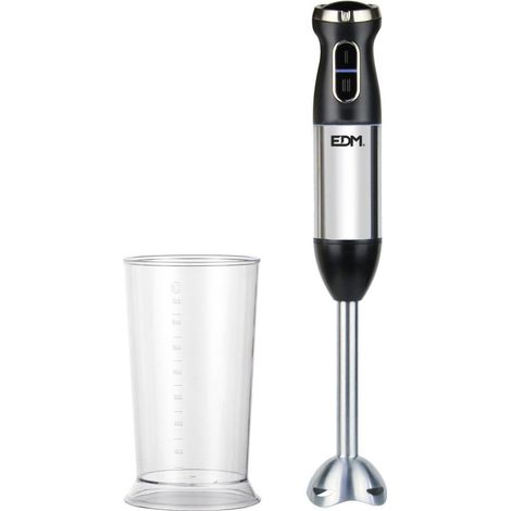 edm Mixeur Plongeant Élégant Noir 600W Puissant (1/3)