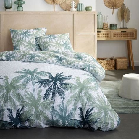 Parure de lit 2 personnes - TODAY - Sunshine 16.6 - 240 x 260 cm - 100% Coton imprimé (1/3)