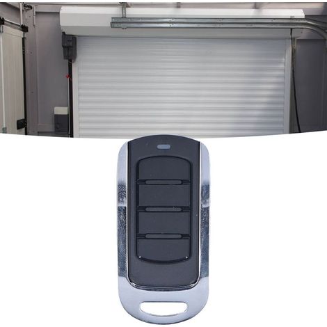 Télécommande Porte Garage 3V avec Signal 433MHz/868MHz pour Alarmes Anti-Intrusion en Plastique et Alliage Aluminium, Transmission 100M (1/5)
