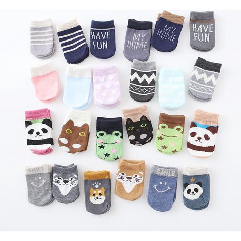 Lot de 96 chaussettes tricotées élastiques pour pieds de table et de chaise, protection pour sols en bois, marron, lot de 24 (4 pièces) (1/5)
