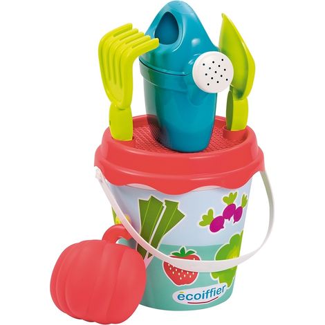 ECOIFFIER - 4282 - SEAU GARNI DÉCOR JARDIN 17 CM (1/2)