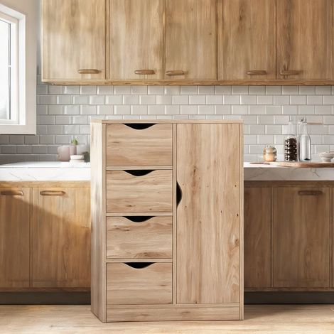Armoire de rangement en panneaux de particules 54 x 29 x 83 cm (1/5)
