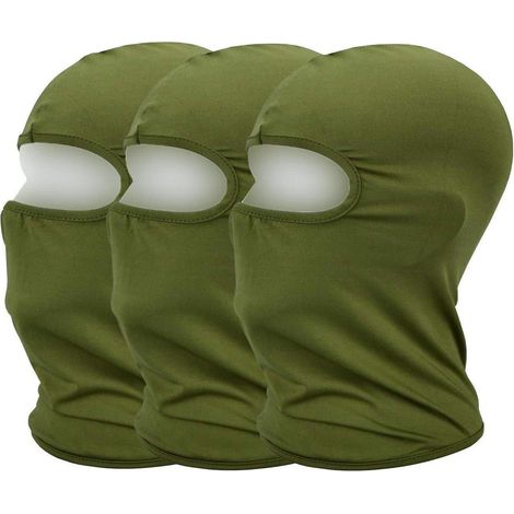 Lot de 3 cagoules passe-montagne protection UV pour sports outdoor (1/3)