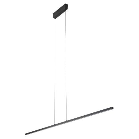 Suspension LED 27W barre noire 180 cm Nowodvorski BAR
