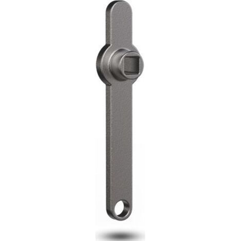 Clé de purge, clé de purge de chauffage, stable et robuste, économise/réduction des coûts de chauffage, universelle pour tous les radiateurs 5 mm, en acier inoxydable de qualité supérieure (1/5)