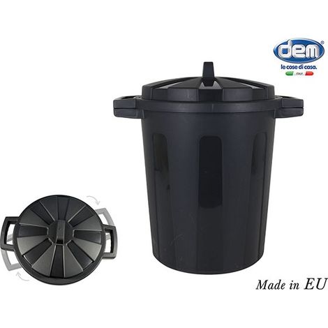 CUBO BASURA INDUSTRIAL C/ TAPA