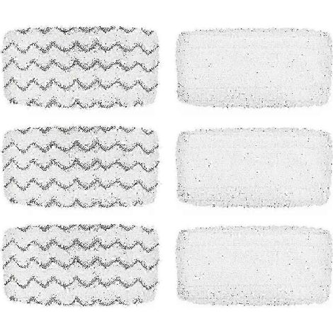 Lingettes de nettoyage vapeur AURA pour aspirateurs vapeur Bissell PowerFresh Vac & Steam 2747A, 1132, 1543, 1632 et 1652 de la série Symphony, lot de 6 (1/5)