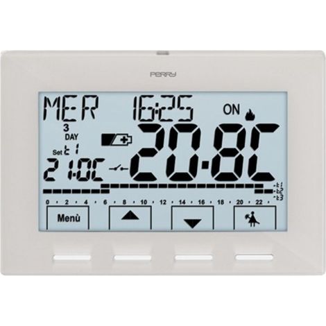 Cronotermostato da Parete Perry Next Touch Screen (1/4)