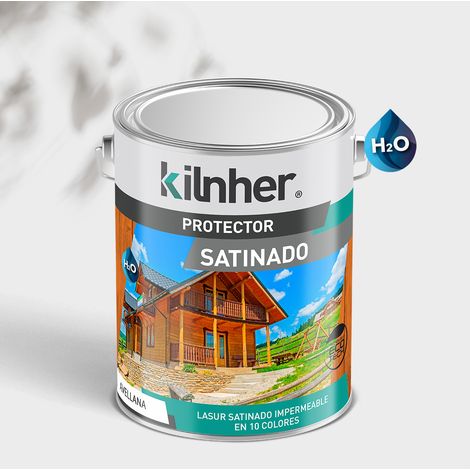 Lasur Protector Satinado - Blanco Decape (4L)