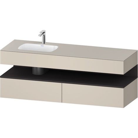DURAVIT QA4795080830000 QTG EWT KWTU 1600 Wß Hgl. Be