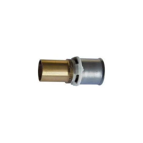Pbtub – Raccord multicouche 14 mm à 16 mm – Raccord passerelle cuivre SANS PLOMB – Pour plomberie – Installation rapide et sécurisée