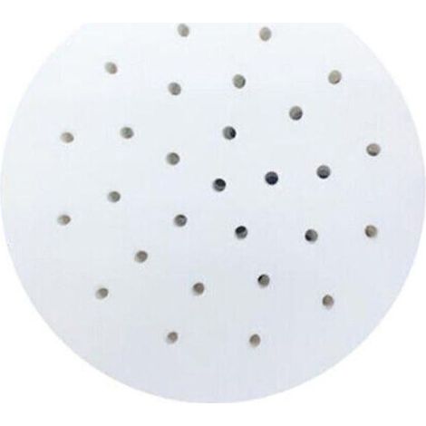 100 feuilles de papier sulfurisé antiadhésives pour friteuse à air chaud (7/8/9 pouces), 18 cm de diamètre