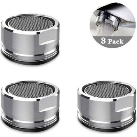 Mousseur Robinet M24, 3 pièces Filtre Accessoires robinet Diffuseur Filtre de Robinet Pour Cuisine et Salle de Bain (1/5)