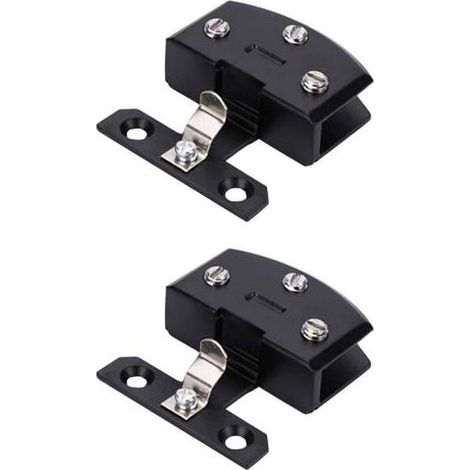 2 Pièces Charnière de Porte en Verre Charniere Meuble Charnière de Serrage de Porte Charnière pour Porte en Verre de Meuble de Cuisine Adapté pour Le Verre de 5-8 MM D'épaisseur (1/5)