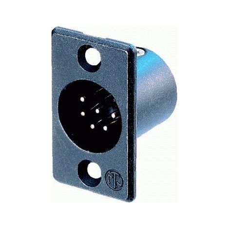 Base XLR Macho 5Pin NC5MP