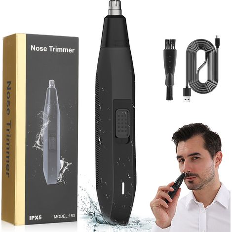Tondeuse à poils de nez électrique sans fil