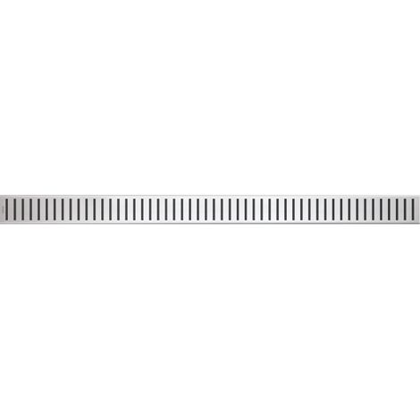 Griglia in acciaio inox lucidato per drenaggio lineare, classe K3 AISI 304 (1/2)