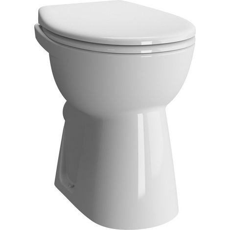 WC sur pied CONFORMA laveuse plate, 355 x 485 x 460 mm blanc VITRA