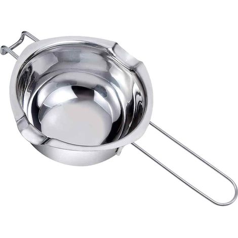 Bol de Fusion - 600 ml - Bain-Marie en Acier Inoxydable 304 - Pour Chocolat Beurre Fromage Bougies - 1 Pièce