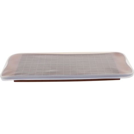 Moule à Glaçons en Silicone avec Couvercle, Bac de Congélation (1/5)