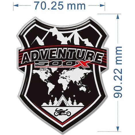 Protection de réservoir pour Honda CB500X (rouge) (1/5)