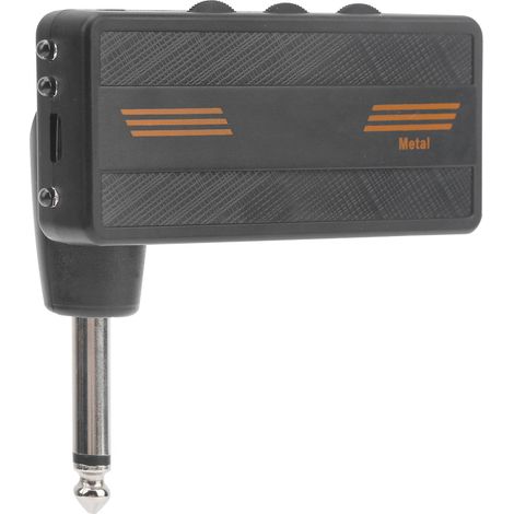 Amplificateur de casque pour guitare électrique Plug Amp, rechargeable et portable avec effet de distorsion CA‑101 (1/5)