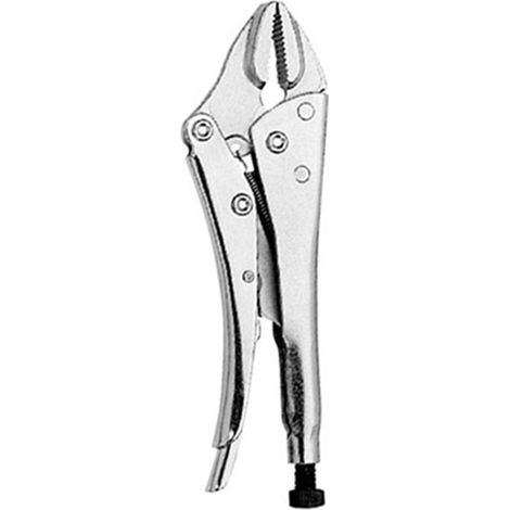 Tenazas de 23,5cm con mordazas rectas de 54x17mm con apertura de hasta Ø21mm fabricadas en acero al cromo molibdeno