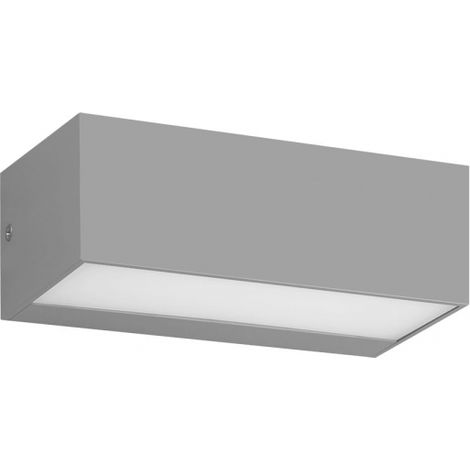 FAB 126961028 Aplique Exterior Masala 1xe27 Gris Ip65 Policarbonato 9x23x10,1 Cm