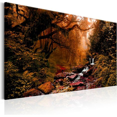 Tableau Imprimé "Autumn Waterfall" 60 x 90 cm (1/2)