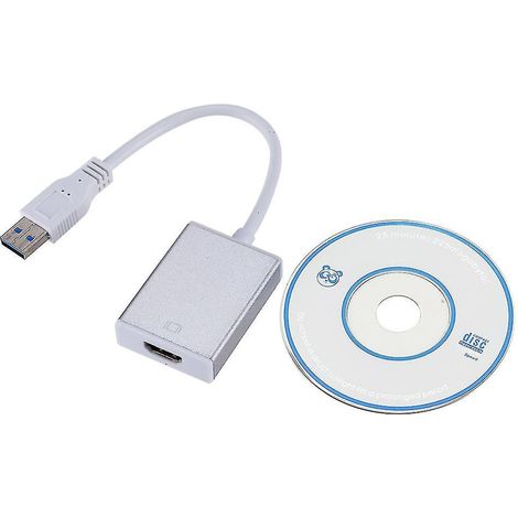 Adaptateur vidéo MP4 Mini USB 3.0 vers HDMI 1080p 3D haute vitesse pour tablette, caméscope et lecteur MP4 (1/4)