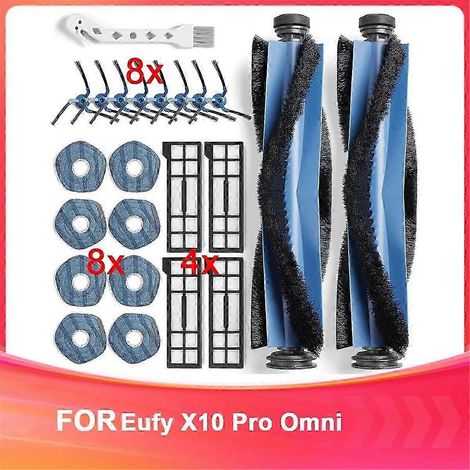 Pièces de rechange compatibles avec l'aspirateur robot Eufy X10 Pro Omni QV WHBYV (1/4)