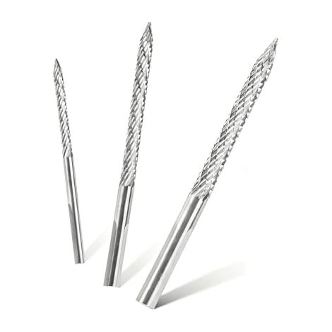 CB-M03H 3 Pièces Foret à Pneus Acier Haute Vitesse Forets de Réparation Outils (3 mm 4.5 6 mm) - (1/5)