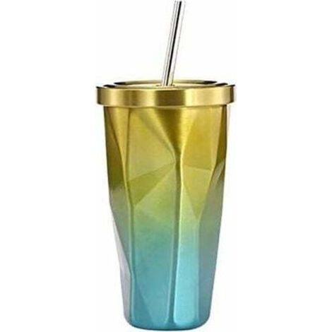 Tasse de voyage en acier inoxydable 500ML (or)-Fei Yu