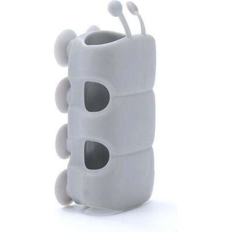 2 pieces of shower bracket, punch-free shower head accessories, suction cup, nozzle, removable flower drying fixed artifact hanging silicone bracket (1/4)
