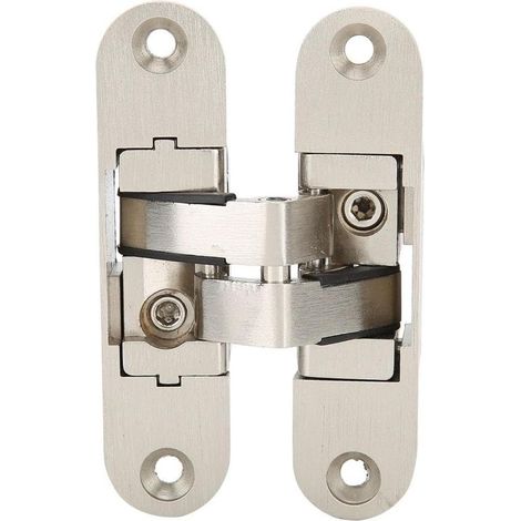 DEWIN Charnière invisible pour portes, dissimulée croisée réglable pour portes pliantes accessoire de quincaillerie de meubles (1/5)